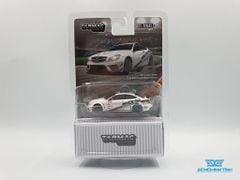 Xe Mô Hình Mercedes-Benz C63 AMG Coupe Black Series 1:64 Tarmac Works ( Trắng )