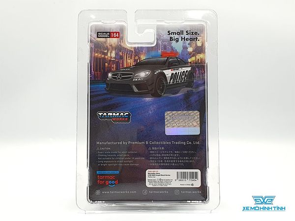 Xe Mô Hình Mercedes-Benz C63 AMG Coupé Police 1:64 Tarmac Works ( Police )