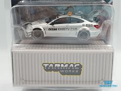 Xe Mô Hình Mercedes-Benz C63 AMG Coupe Black Series 1:64 Tarmac Works ( Bạc )