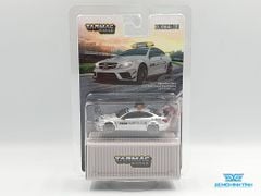 Xe Mô Hình Mercedes-Benz C63 AMG Coupe Black Series 1:64 Tarmac Works ( Bạc )