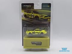 Xe Mô Hình Ford Mustang GT4 IMSA Continental Tire SportCar Challenge 2018 1:64 Tarmac Works ( Xanh Chuối Dạ )