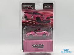 Xe Mô Hình Ford Mustang GT4 Pirelli World Challenge 2018 1:64 Tarmac Works ( Hồng )