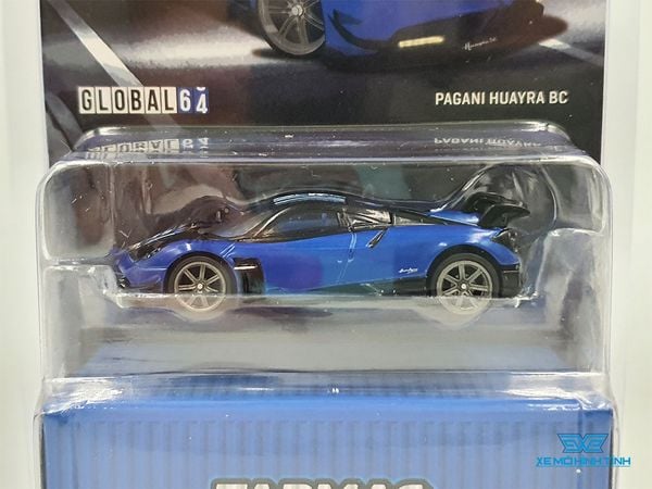 Xe Mô Hình Pagani Huyara BC 1:64 Tarmac Works ( Xanh )