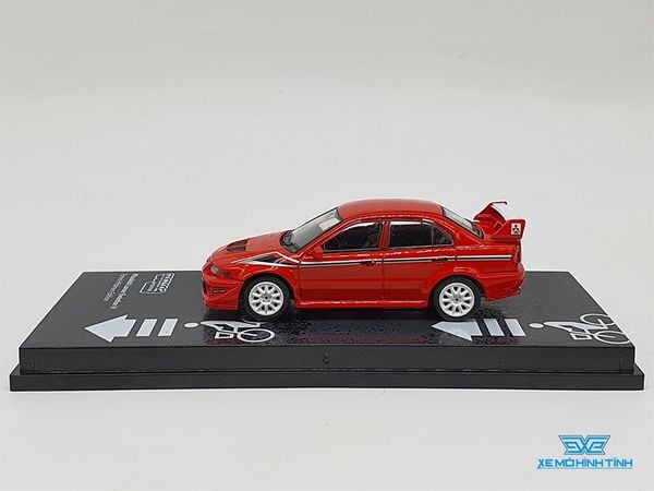 Xe Mô Hình Mitsubishi Lancer Evolution VI Tommi Makinen Edition 1:64 Tarmac Works ( Đỏ )