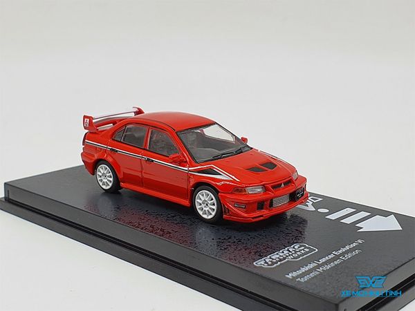 Xe Mô Hình Mitsubishi Lancer Evolution VI Tommi Makinen Edition 1:64 Tarmac Works ( Đỏ )