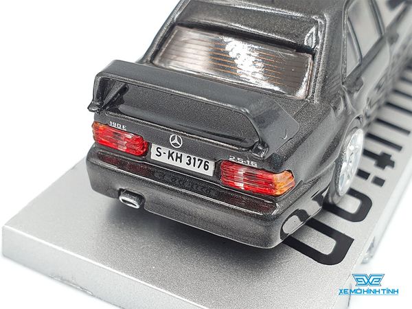 Xe Mô Hình Mercedes-Benz 190E 2.5-16 Evolution II 1:64 Tarmac Works ( Đen )