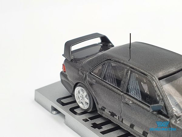 Xe Mô Hình Mercedes-Benz 190E 2.5-16 Evolution II 1:64 Tarmac Works ( Đen )