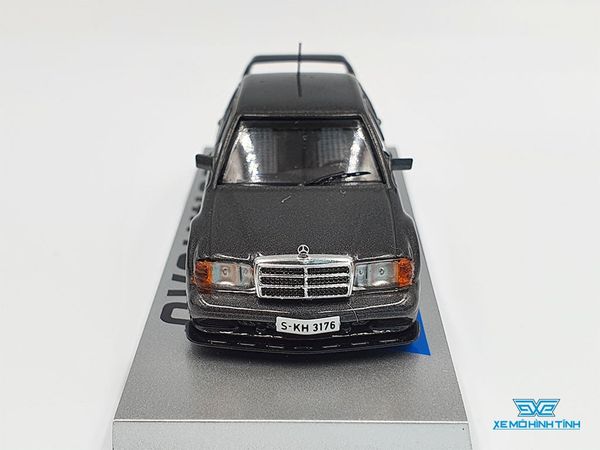 Xe Mô Hình Mercedes-Benz 190E 2.5-16 Evolution II 1:64 Tarmac Works ( Đen )