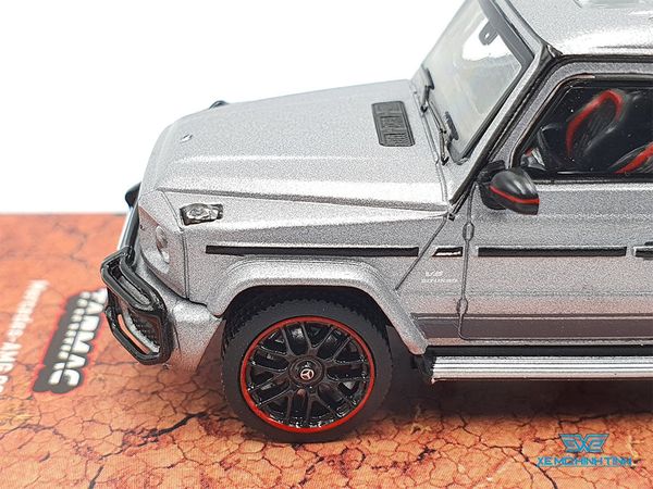 Xe Mô Hình Mercedes-AMG G63 1:64 Tarmac Works ( Xám Nhám )