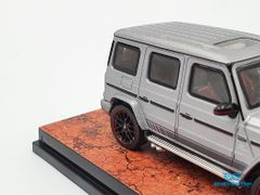 Xe Mô Hình Mercedes-AMG G63 1:64 Tarmac Works ( Xám Nhám )