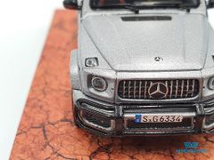 Xe Mô Hình Mercedes-AMG G63 1:64 Tarmac Works ( Xám Nhám )