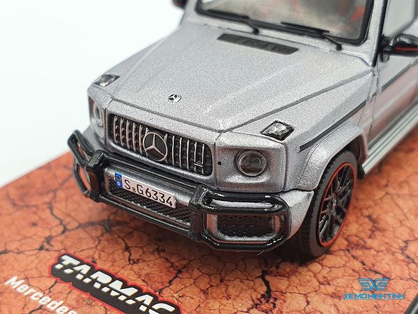 Xe Mô Hình Mercedes-AMG G63 1:64 Tarmac Works ( Xám Nhám )
