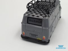 Xe Mô Hình Volkswagen T1 Panel Van Mean Streets 1:64 Schuco & Tarmac ( Xám )