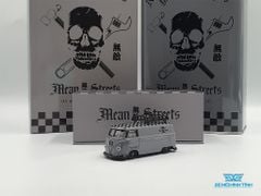 Xe Mô Hình Volkswagen T1 Panel Van Mean Streets 1:64 Schuco & Tarmac ( Xám )