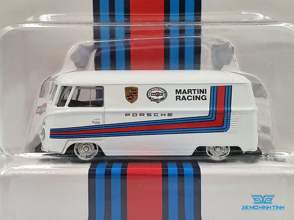 Xe Mô Hình Volkswagen T1 Van 1:64 Schuco ( Martini )