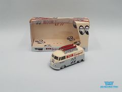 Xe Mô Hình Volkswagen Type II (T1) Panel Van Mooneyes 1:64 Schuco x Tarmac ( Kem )