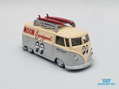 Xe Mô Hình Volkswagen Type II (T1) Panel Van Mooneyes 1:64 Schuco x Tarmac ( Kem )