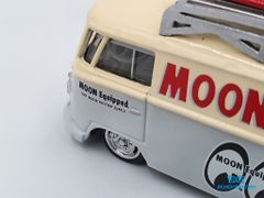 Xe Mô Hình Volkswagen Type II (T1) Panel Van Mooneyes 1:64 Schuco x Tarmac ( Kem )