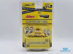 Xe Mô Hình VW Beetle Low Ride height MOONEYES 1:64 Tarmac Works ( Vàng )