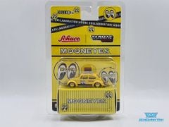 Xe Mô Hình VW Beetle Low Ride height MOONEYES 1:64 Tarmac Works ( Vàng )