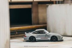 Xe Mô Hình 993 Remastered By Gunther Werks Grey 1:64 Tarmac Works