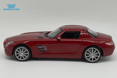 XE MÔ HÌNH MERCEDES-BENZ SLS 1:24 WELLY-FX (ĐỎ)