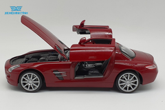 XE MÔ HÌNH MERCEDES-BENZ SLS 1:24 WELLY-FX (ĐỎ)