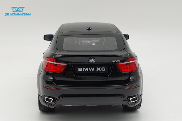 XE MÔ HÌNH BMW X6 1:24 WELLY (ĐEN)