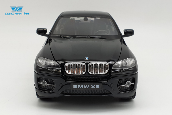 XE MÔ HÌNH BMW X6 1:24 WELLY (ĐEN)