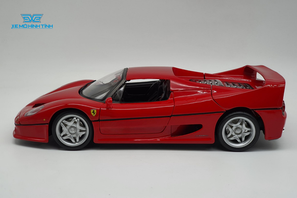 XE MÔ HÌNH FERRARI F50 1:18 BBURAGO (ĐỎ)