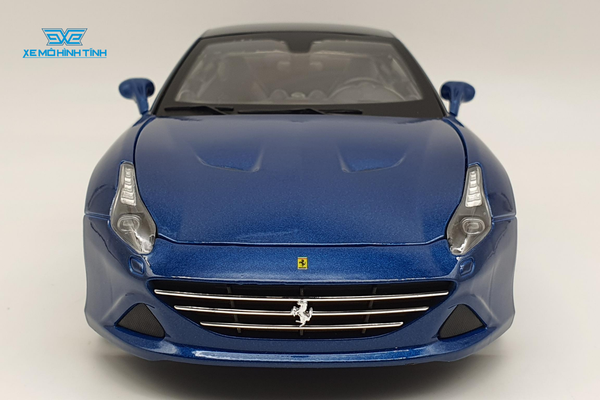 XE MÔ HÌNH FERRARI CALIFORNIA T 1:18 CLOSE TOP BBURAGO (XANH)