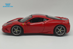 XE MÔ HÌNH FERRARI 458 SPECIAL 1:18 BBURAGO (ĐỎ)