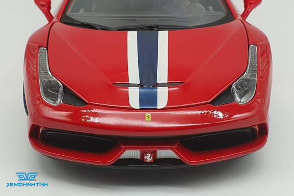 XE MÔ HÌNH FERRARI 458 SPECIAL 1:18 BBURAGO (ĐỎ)