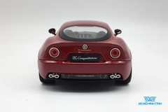 XE MÔ HÌNH ALFA ROMEO 8C COMPETIZIONE 1:24 WELLY (ĐỎ)