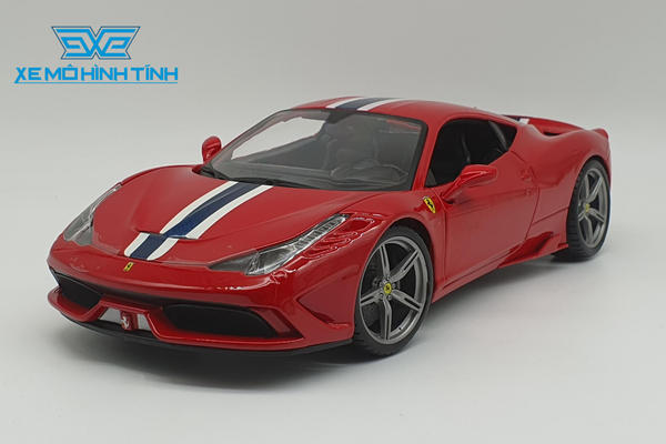 XE MÔ HÌNH FERRARI 458 SPECIAL 1:18 BBURAGO (ĐỎ)