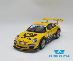 Xe Mô Hình Porsche 911 Gt3 Cup 1:18 Welly ( Vàng )