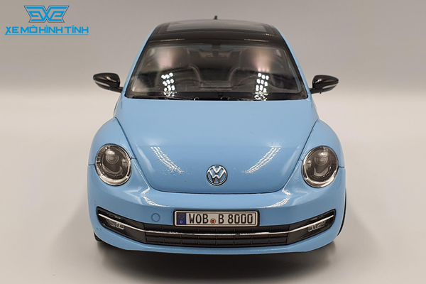 XE MÔ HÌNH VOLKSWAGEN BEETLE 2013 1:24 WELLY (XANH)