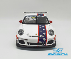 XE MÔ HÌNH PORSCHE 911 GT3 CUP 1:18 WELLY ( TRẮNG )