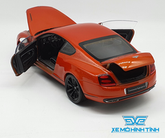 Xe Mô Hình Bentley Continental Gt 1:18 Welly-Fx (Cam)