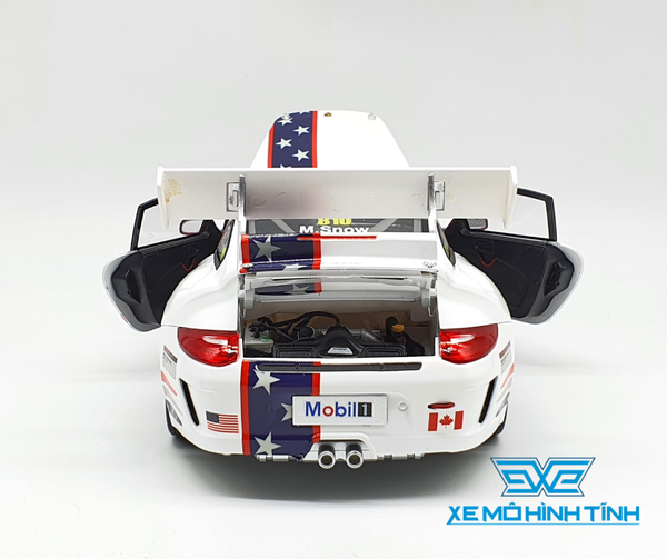 Xe Mô Hình Porsche 911 Gt3 Cup 1:18 Welly ( Trắng )