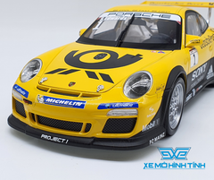 Xe Mô Hình Porsche 911 Gt3 Cup 1:18 Welly ( Vàng )