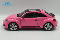 XE MÔ HÌNH VOLKSWAGEN BEETLE 2013 1:24 WELLY (HỒNG)