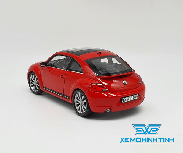 XE MÔ HÌNH VOLKSWAGEN BEETLE 2013 1:24 WELLY (ĐỎ)