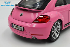 XE MÔ HÌNH VOLKSWAGEN BEETLE 2013 1:24 WELLY (HỒNG)