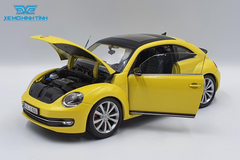 XE MÔ HÌNH VOLKSWAGEN BEETLE 2013 1:24 WELLY (VÀNG)