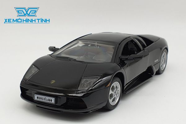 XE MÔ HÌNH LAMBORGHINI MURCIELAGO 1:24 WELLY (ĐEN)