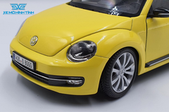 XE MÔ HÌNH VOLKSWAGEN BEETLE 2013 1:24 WELLY (VÀNG)