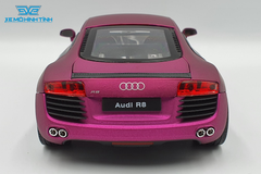 XE MÔ HÌNH AUDI R8 1:24 WELLY (TÍM)