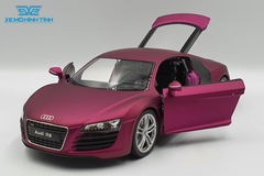 XE MÔ HÌNH AUDI R8 1:24 WELLY (TÍM)