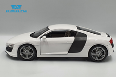 XE MÔ HÌNH AUDI R8 V8 1:18 MAISTO (TRẮNG)